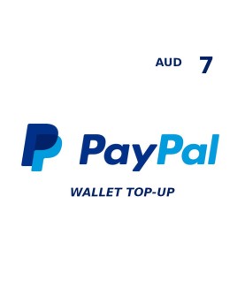PayPal Wallet AUD 7 Top Up Key GLOBAL